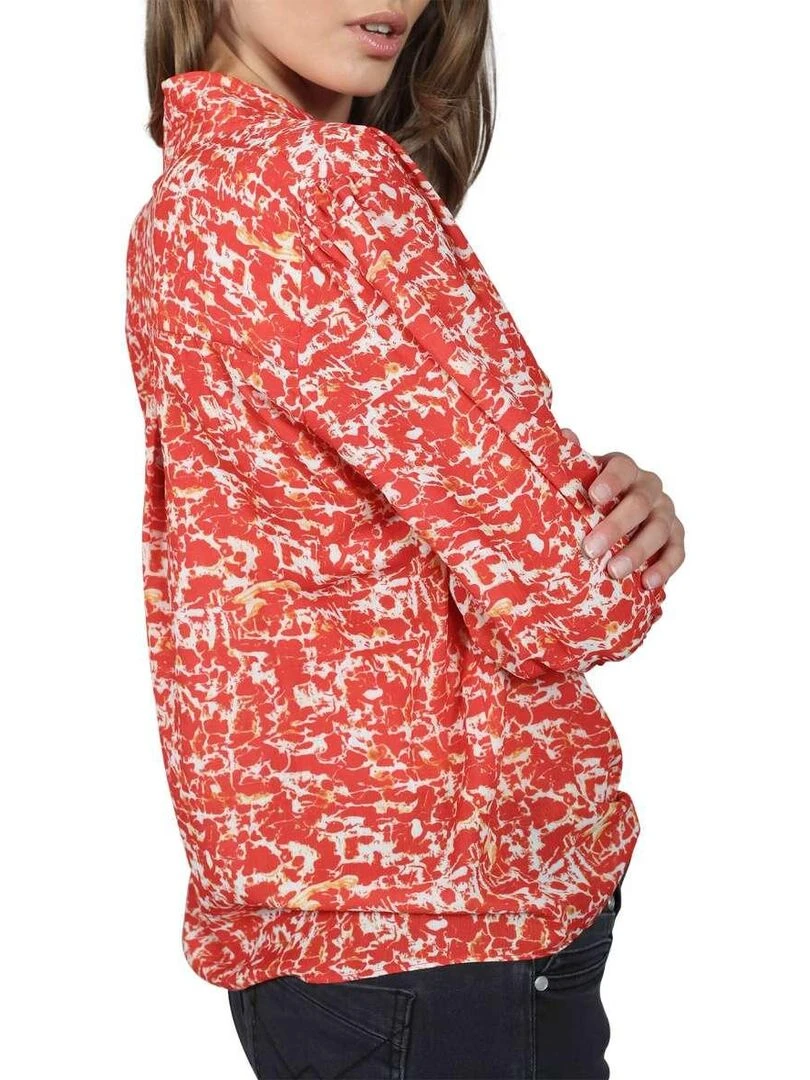 CHATTAWAK Blouse fluide Rouge