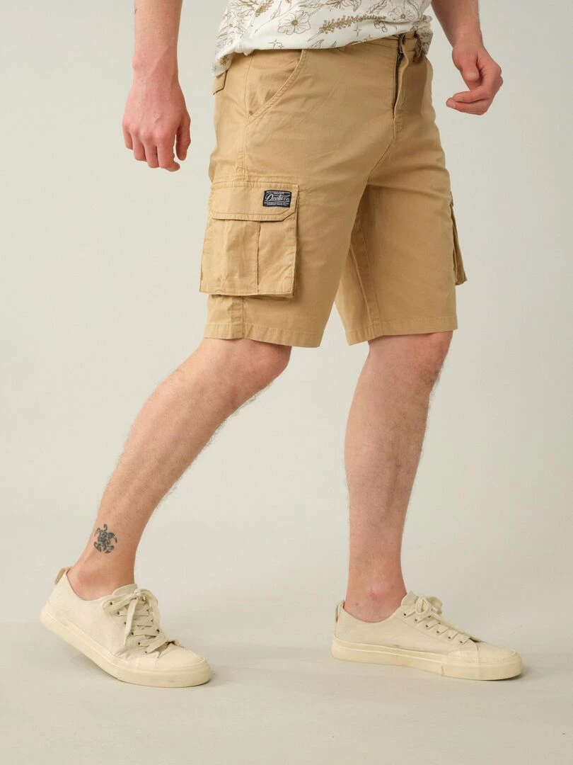 Bermuda casual pour homme 'Deeluxe'   Beige coquille
