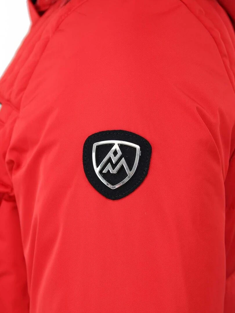 Doudoune de ski femme ASALPO   PEAK MOUNTAIN   Rouge