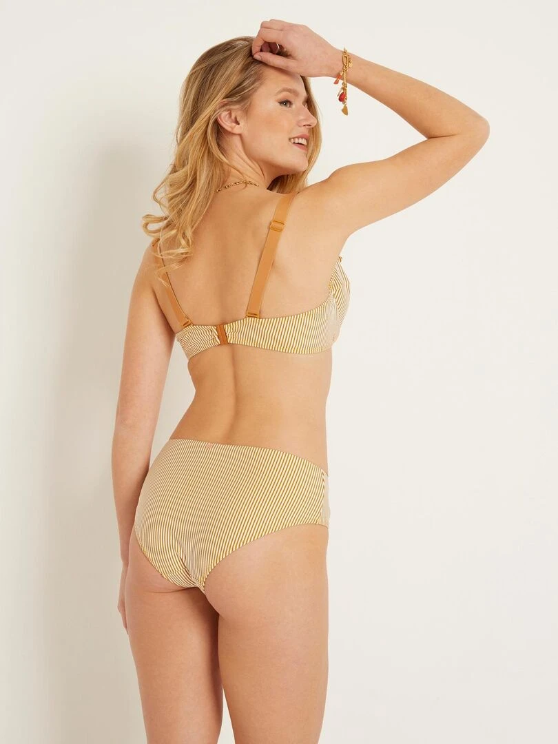 Culotte haute ICONIQUE   Brigitte Bardot Bain   Marron