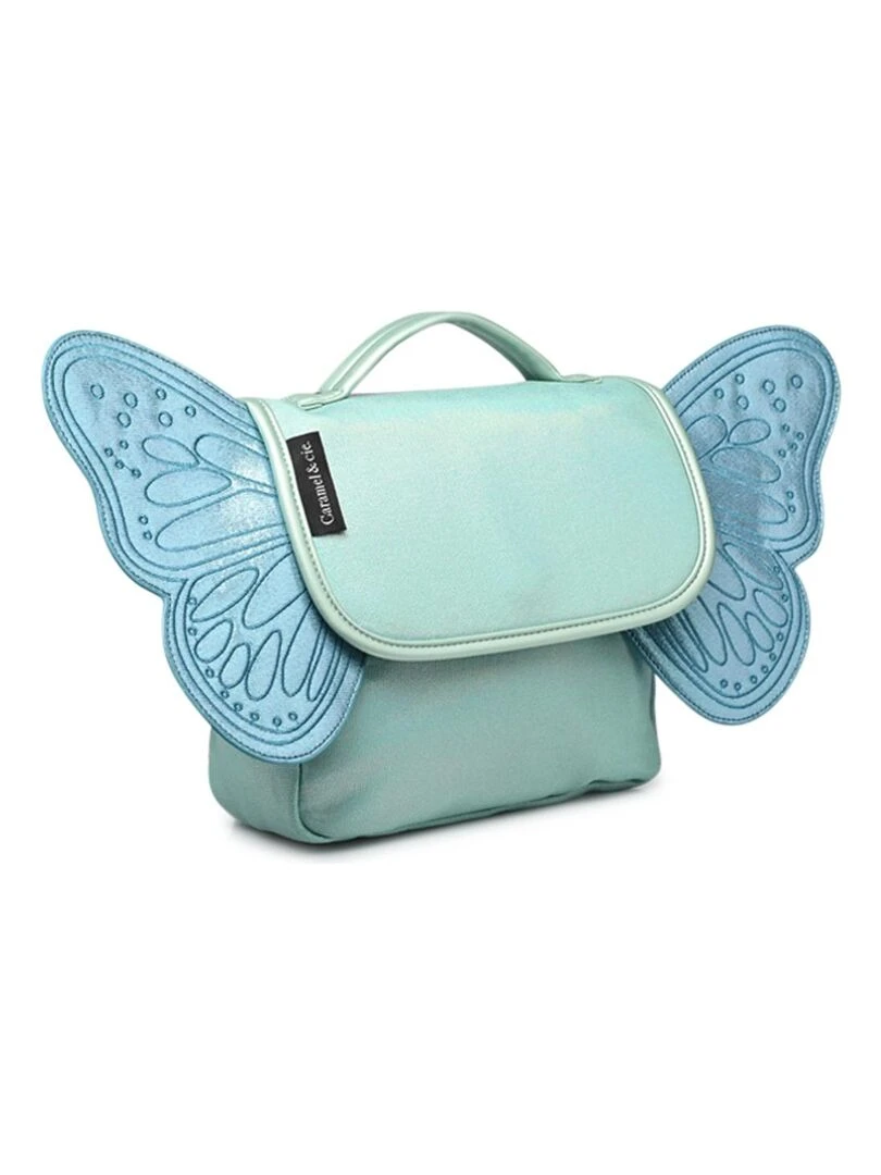 Sac à dos papillon irisé bleu Bleu