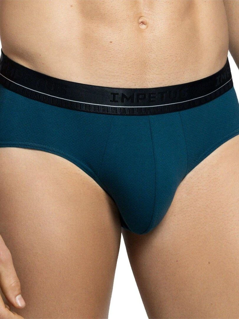 Pack de 2 slips Simplon en coton Bleu