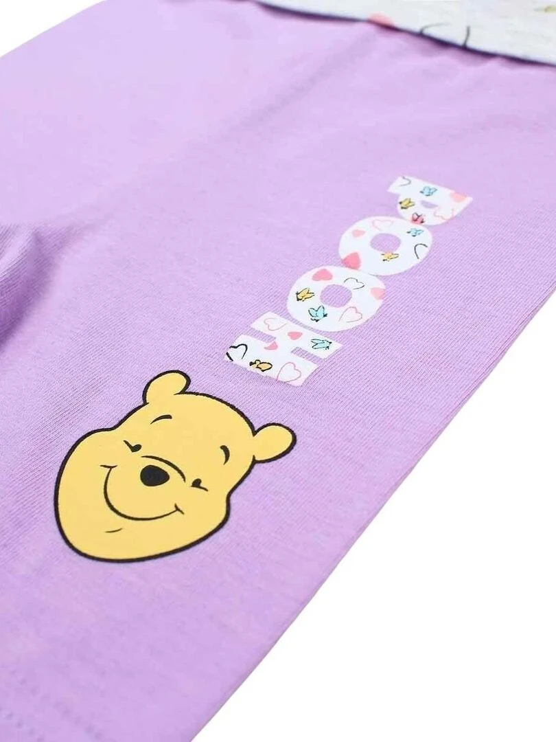 Disney   Ensemble ​​T shirt legging bébé fille Imprimé Winnie L'ourson   Violet