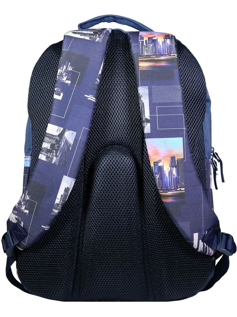 BAGTROTTER Sac à dos 2 compartiments Offshore Ville City Bleu   Bleu