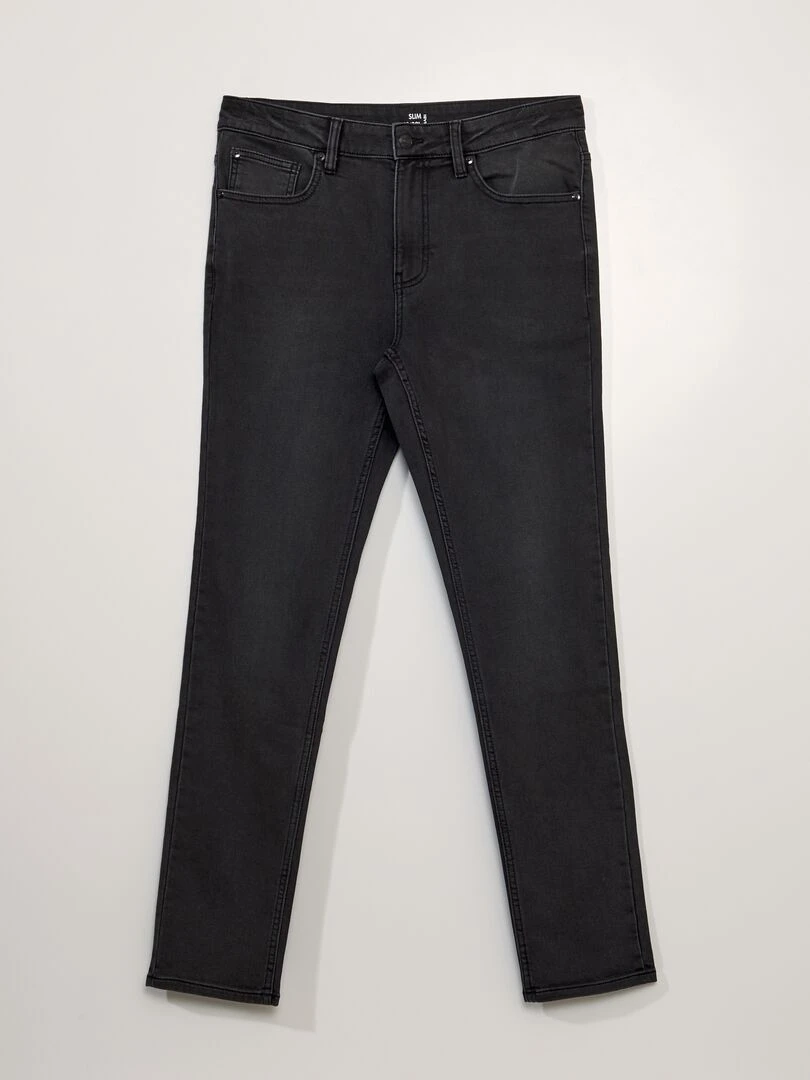 Jean slim stretch L32 Gris