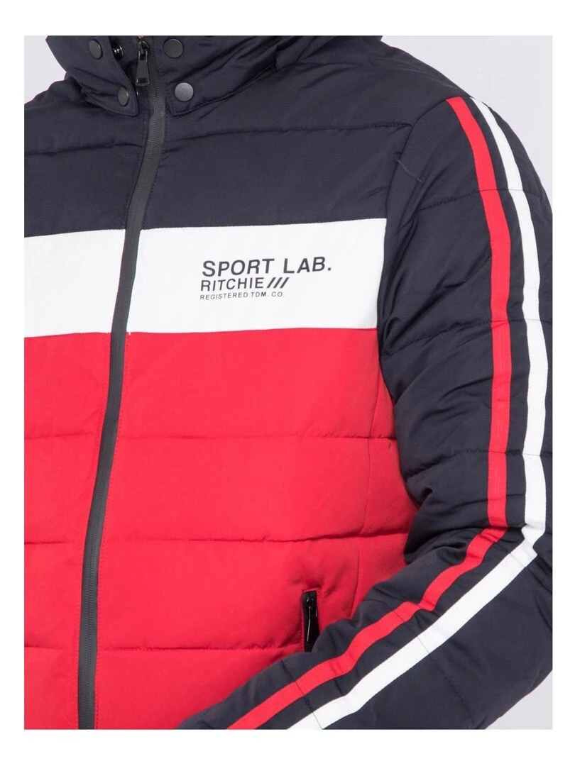 Parka capuche ZALASKI   Bleu marine