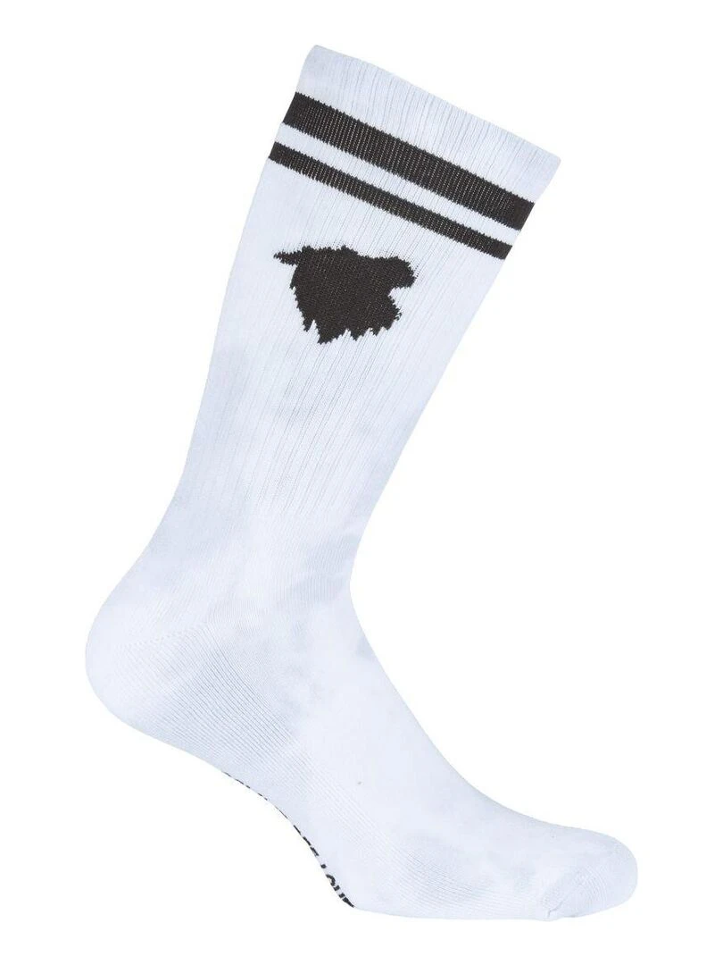 Lot de 2 paires de tennis uni et Tie and Dye Comme Des Loups   Bleu