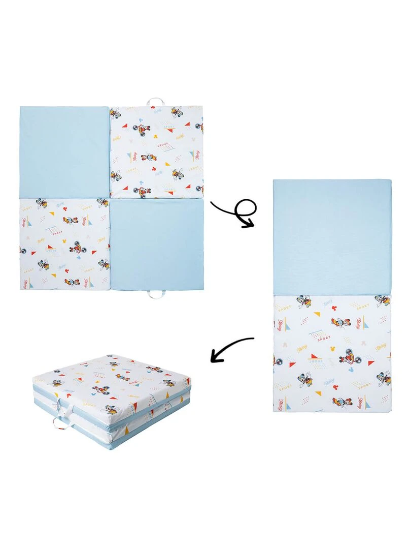 Tapis câlin 3 en 1 Mickey Sport 24kg Bleu