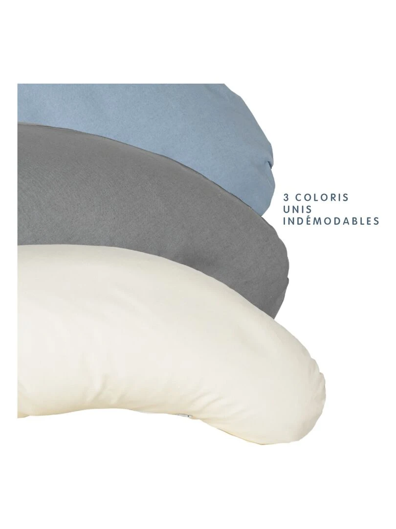Coussin d'allaitement 110x53 cm   Oiseaux + Sable   Beige