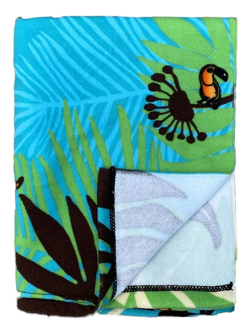 Serviette de plage microfibre Savana 70x140 250 g/m² Multicolore