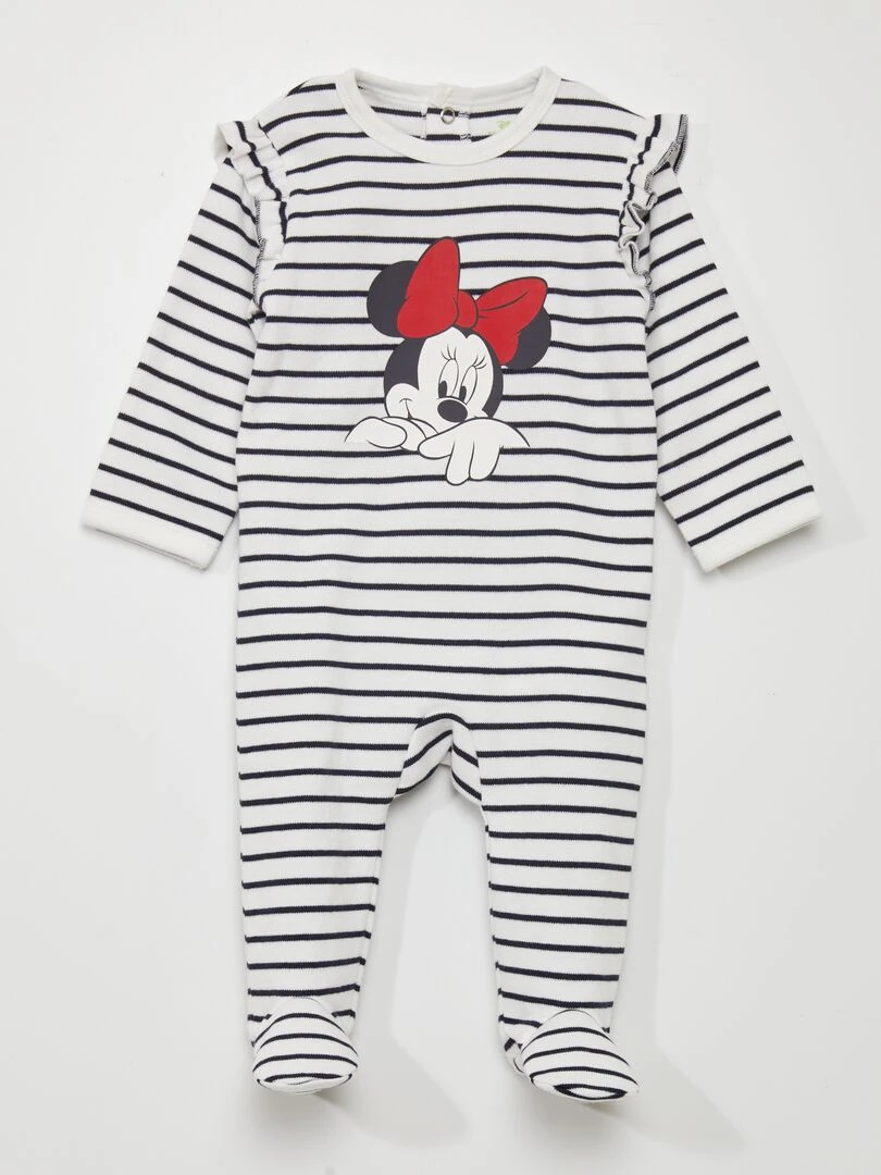 Set dors bien + body 'Disney' 2 pièces Rayures bleues