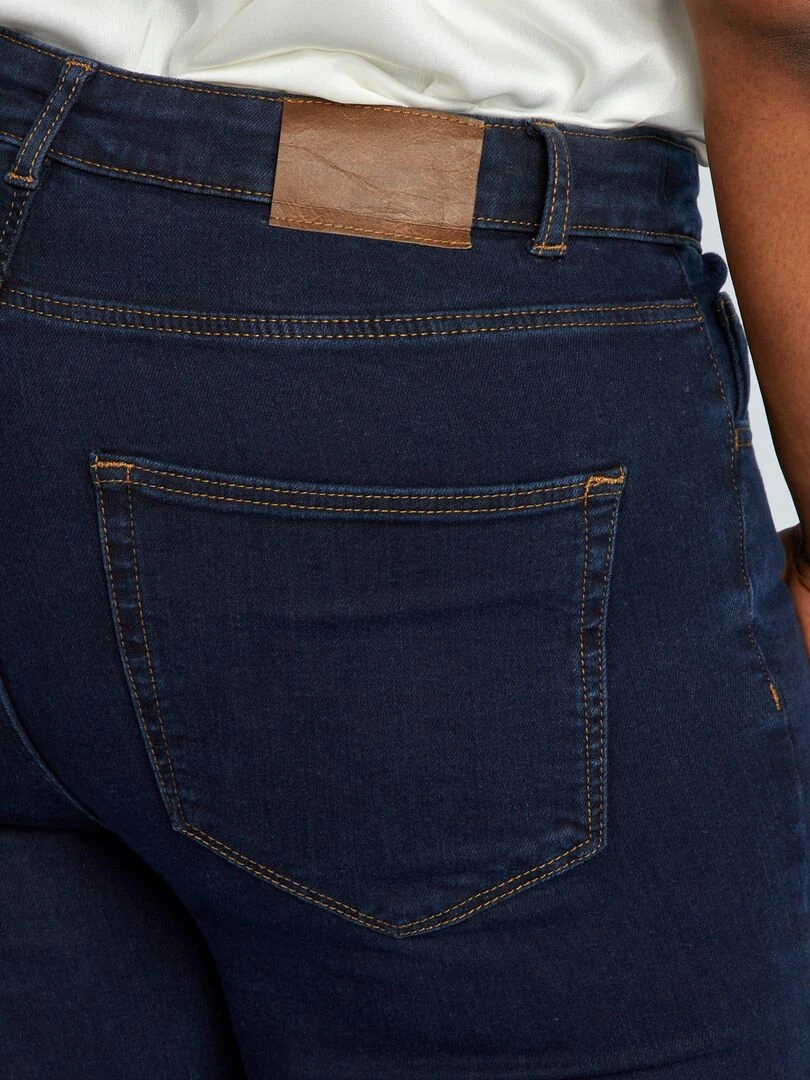 Pantalon skinny stretch   5 poches   L30   Brut