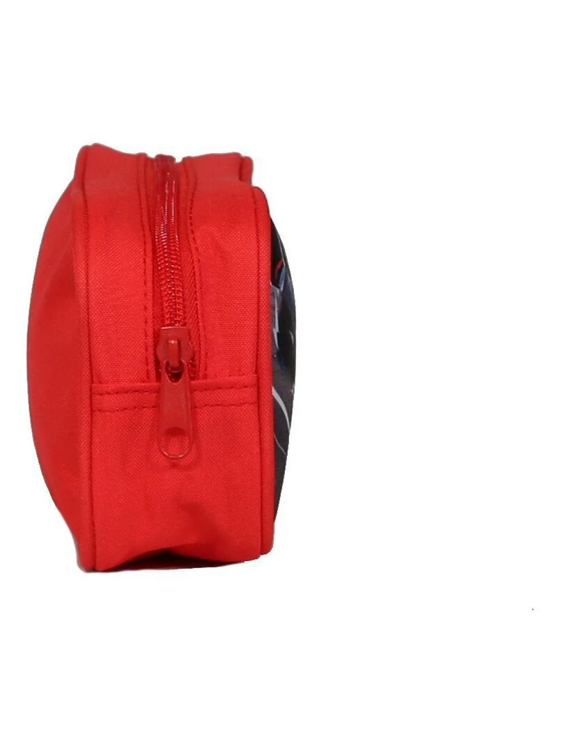 Trousse scolaire rectangulaire Disney Cars Rouge Bagtrotter   Rouge