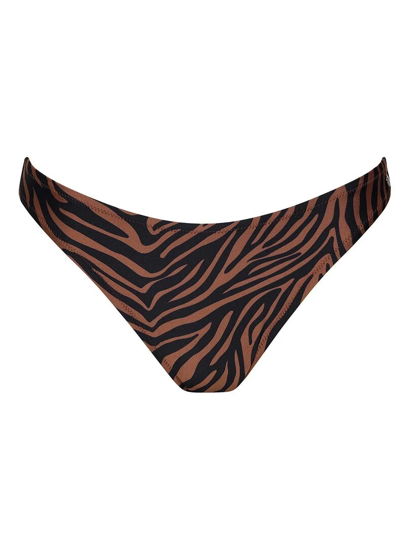 Bas maillot slip de bain échancré Lima   Marron