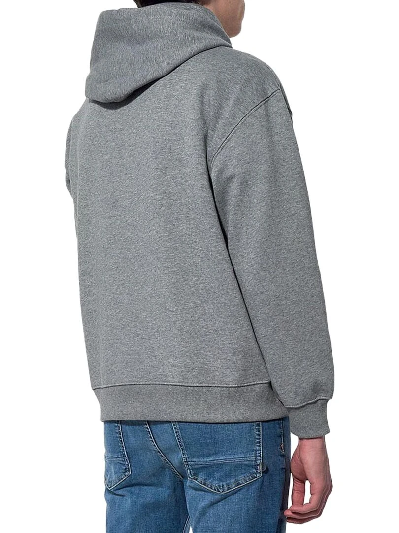 Sweat à Capuche Kaporal Muzzi Gris