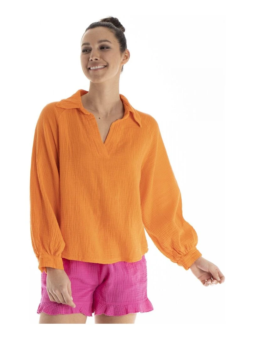 Chemisier CARMEN Gérard Pasquier Orange