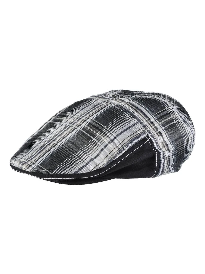 Casquette Plate Coton Colby Noir