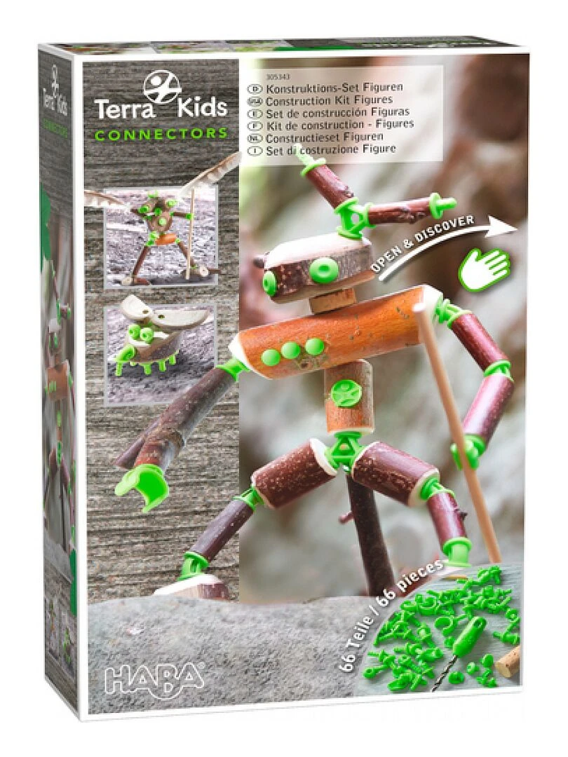 Haba Terra Kids Connectors Construction Set Personnages N/A