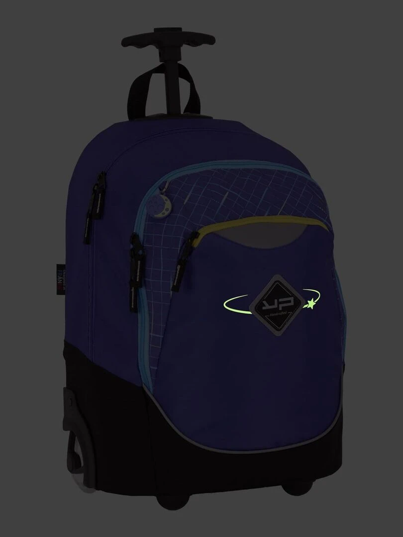 BODYPACK Sac à dos à roulettes 2 compartiments Comète violette   Violet