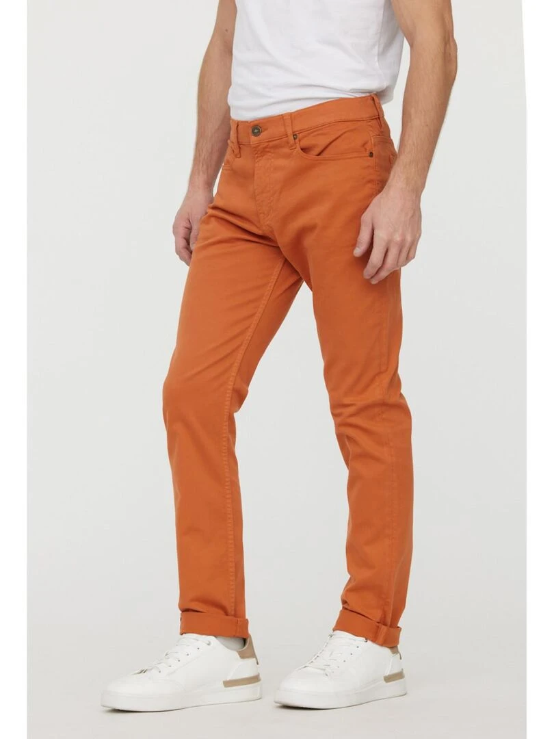 Lee Cooper Pantalon coton straight LC126ZP Orange