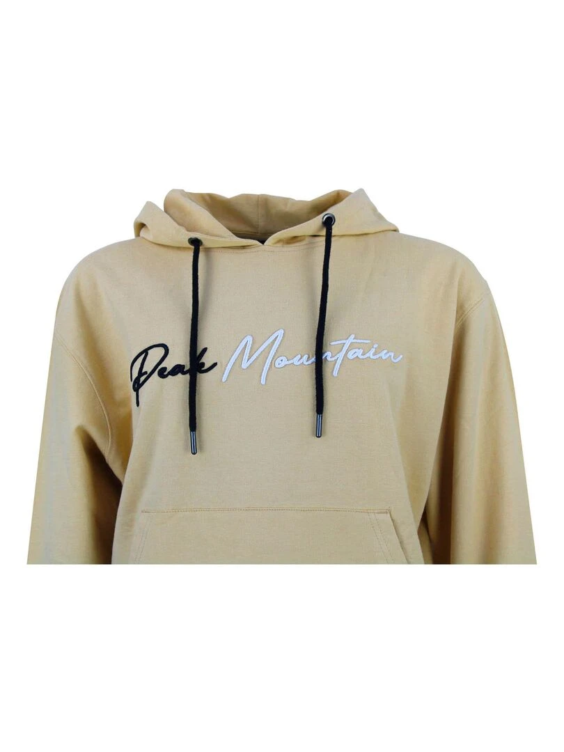 Sweat à capuche femme ALAUREN   Beige