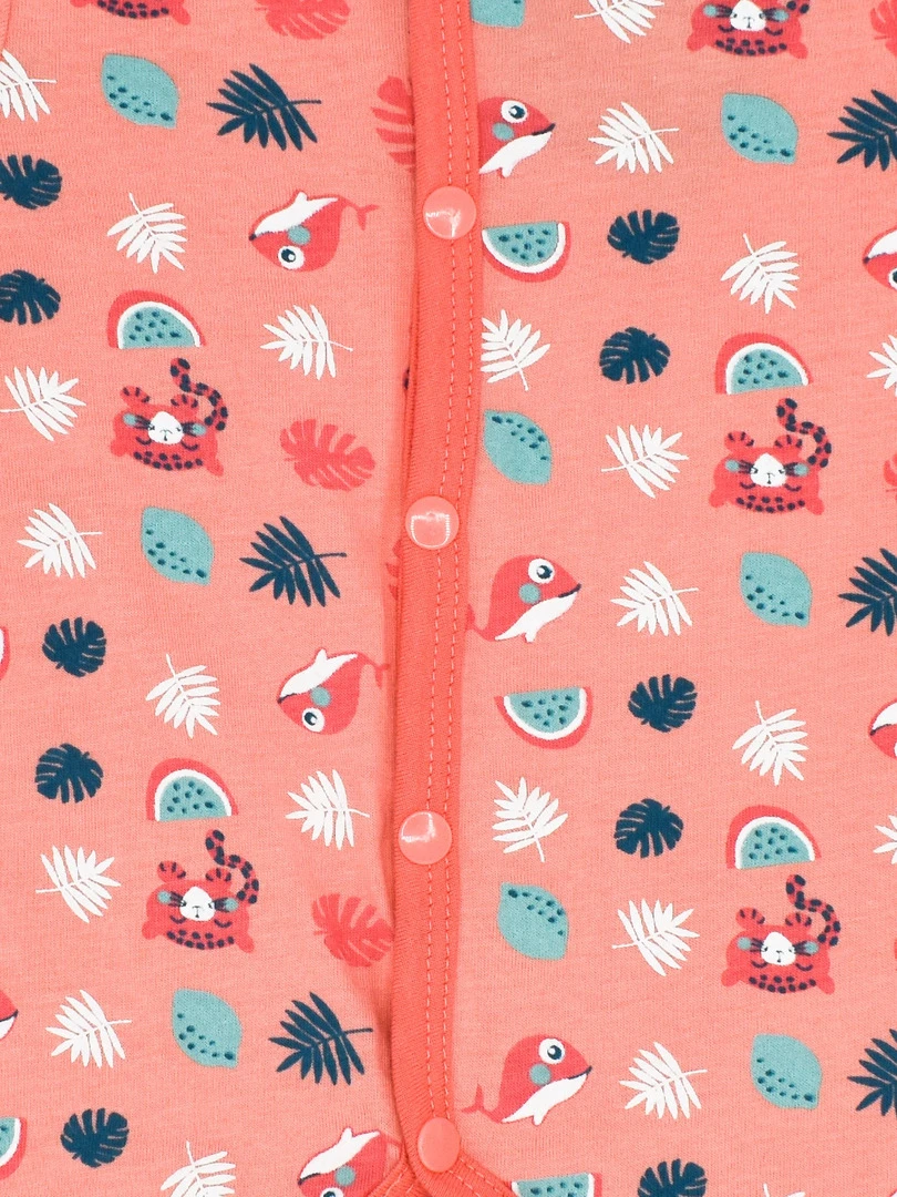 Pyjama Jersey 'cute Tropical''doo&bo'   Rose