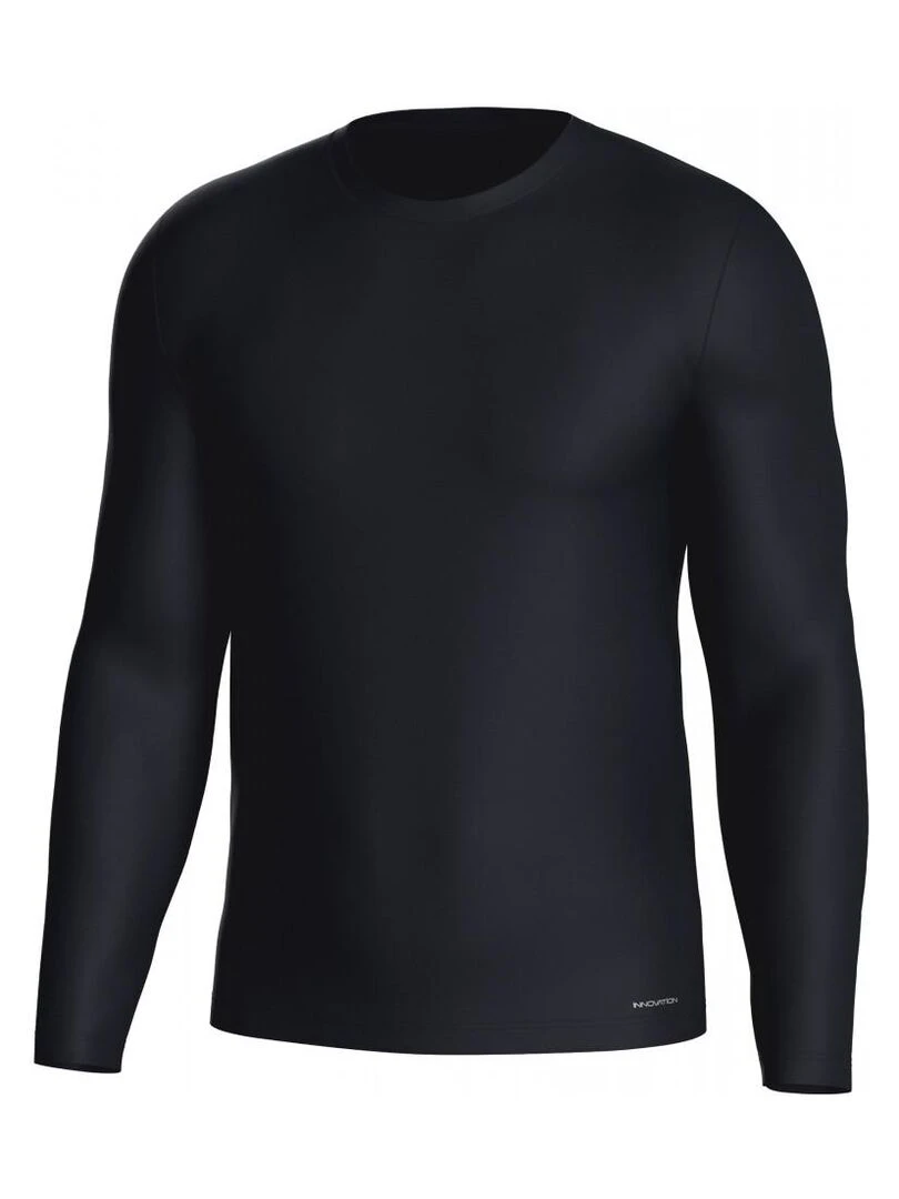 Tricot de peau manches longues régulateur de température   Bleu