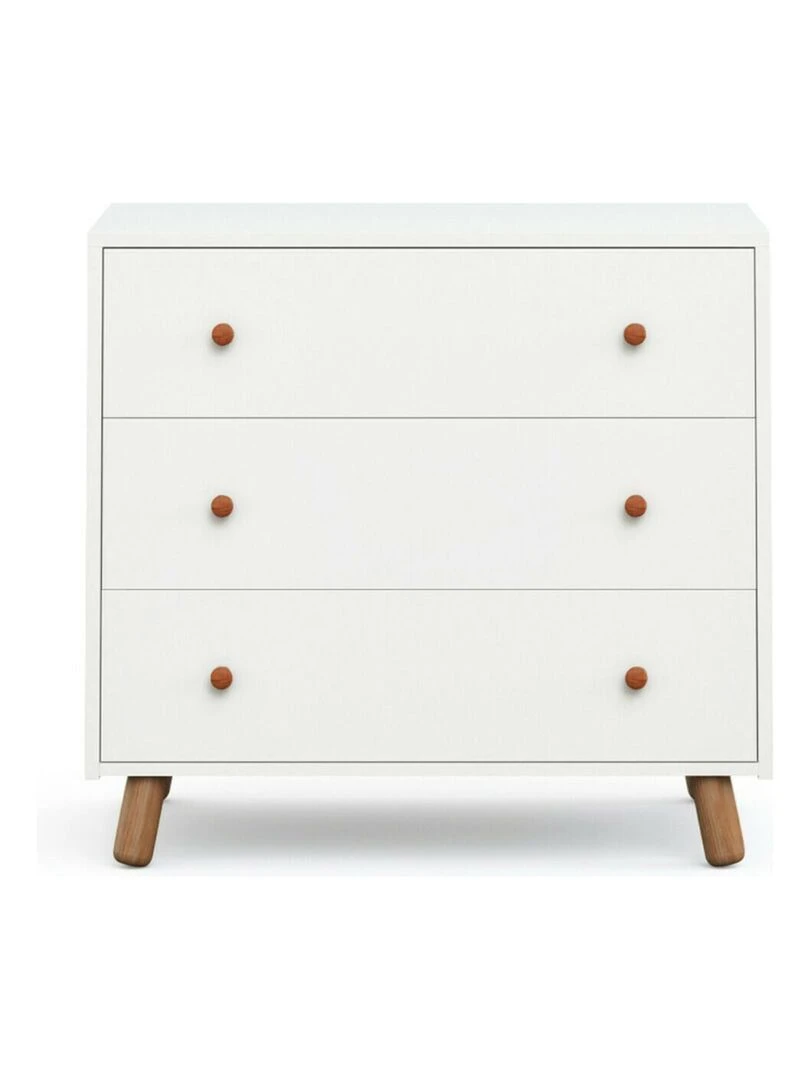 Commode enfant Gabby AKITEN RETAIL Blanc Marron