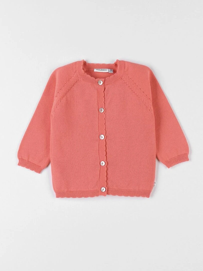 Cardigan en tricot fin Noukie's Rose