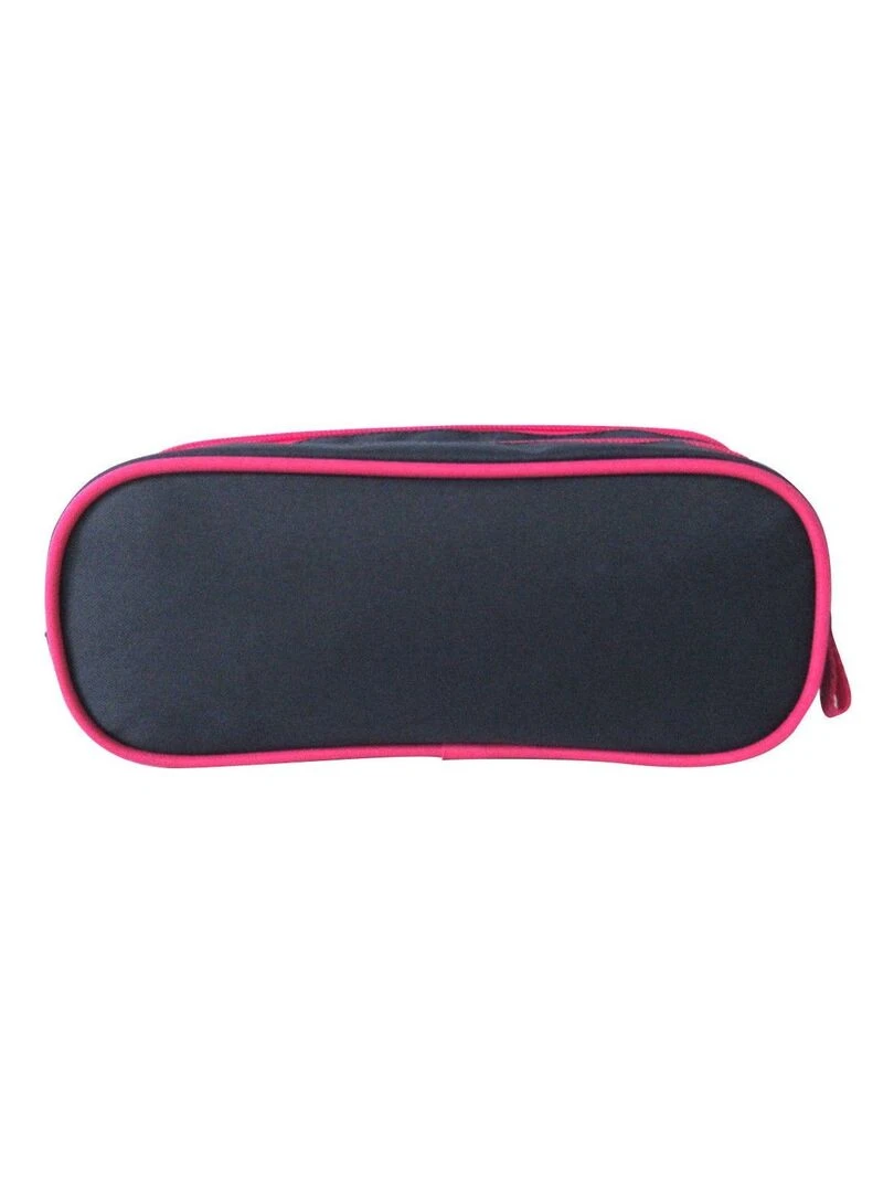 Trousse scolaire 2 compartiments Cybel Marine et Rose   Bleu