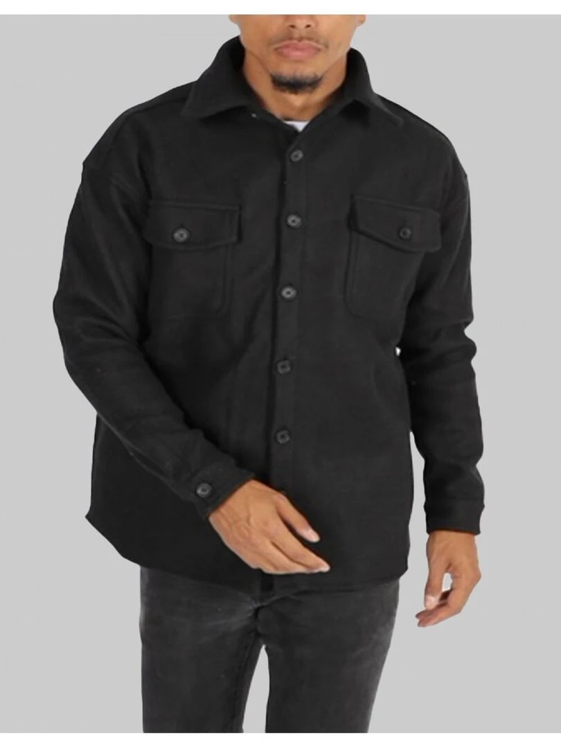 Surchemise polaire Kebello Noir Noir