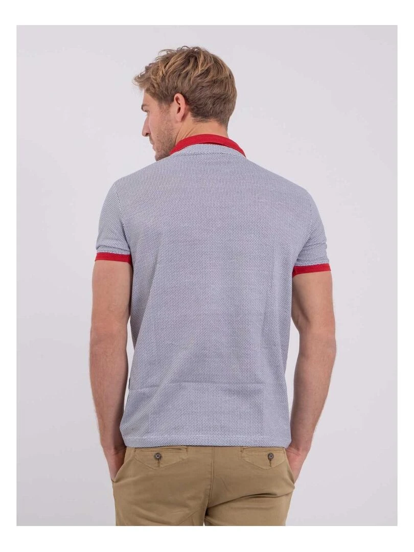Polo manches courtes pur coton PIVOLKAN Rouge
