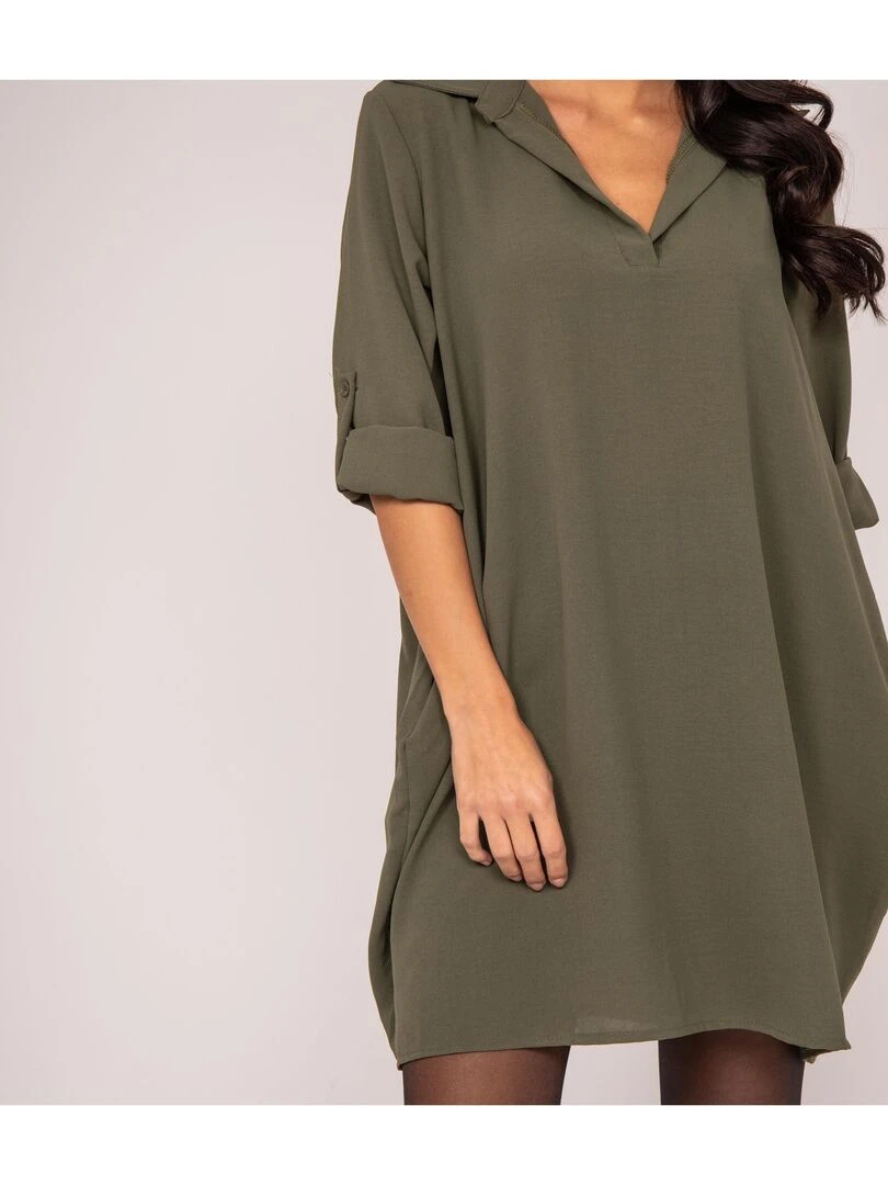 Robe courte ample IMERY   Kaki