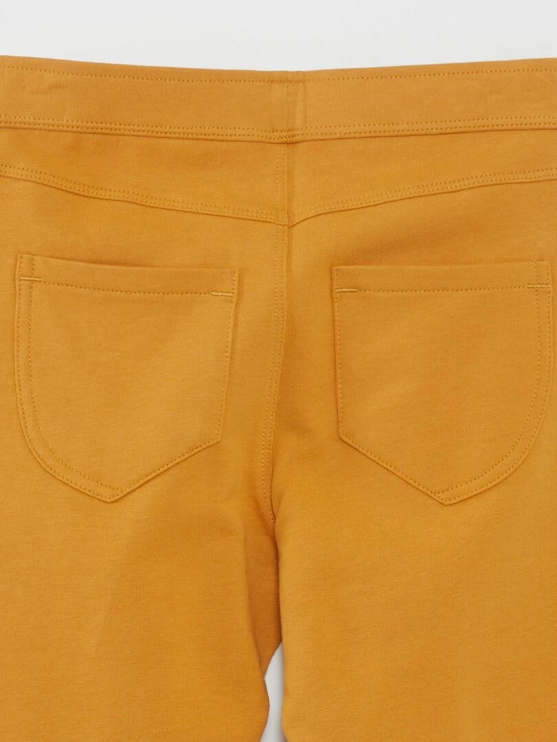 Jegging uni Jaune