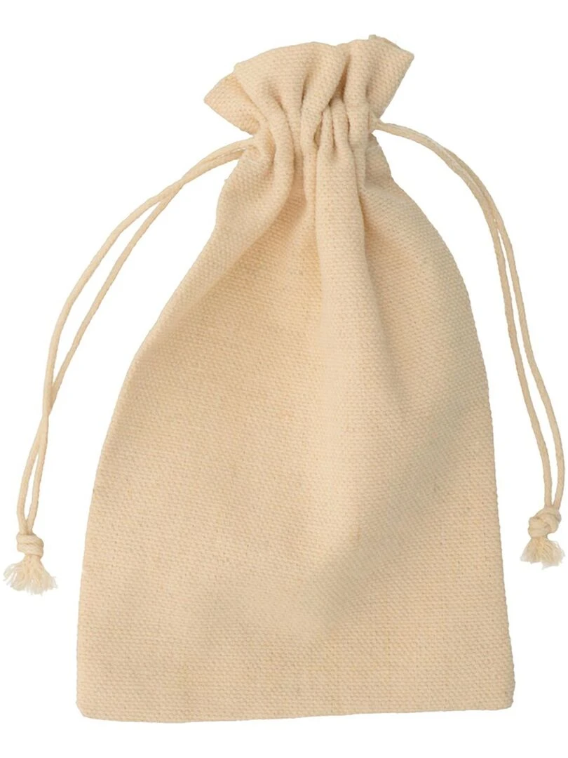 5 pochettes en toile à personnaliser   N/A