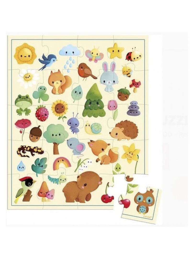 Puzzle Imagier de la nature 20pcs N/A