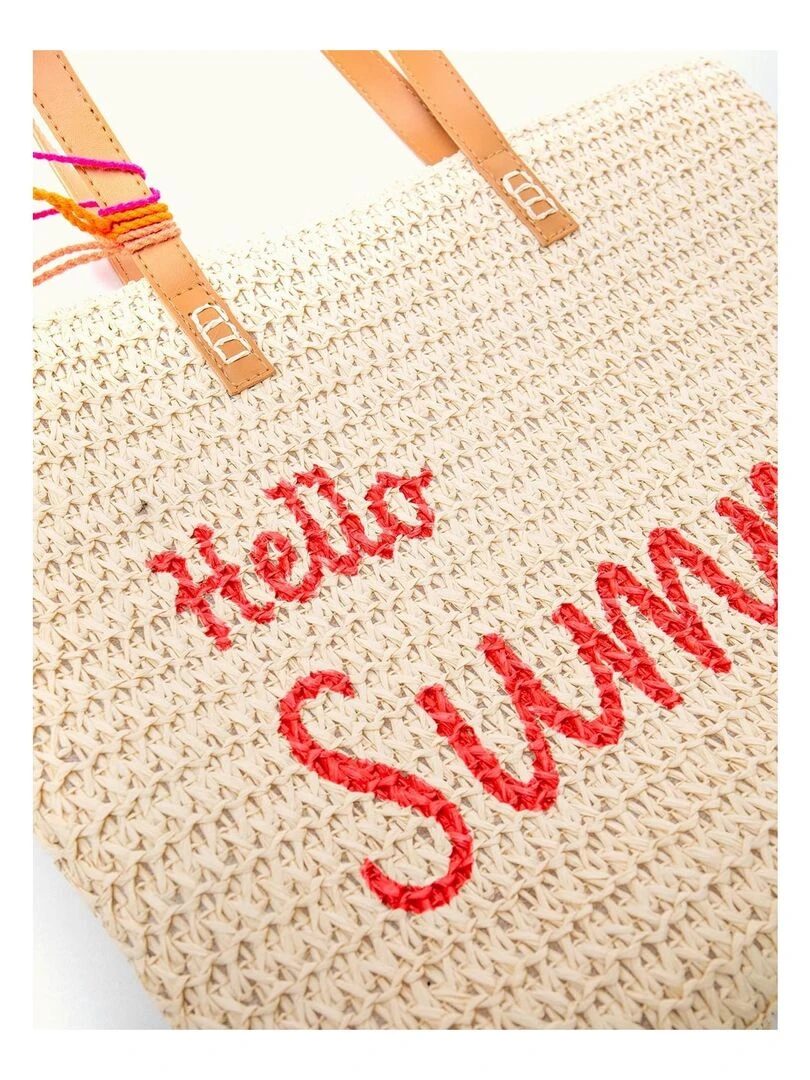 Sac de plage DL AGATHE   Beige