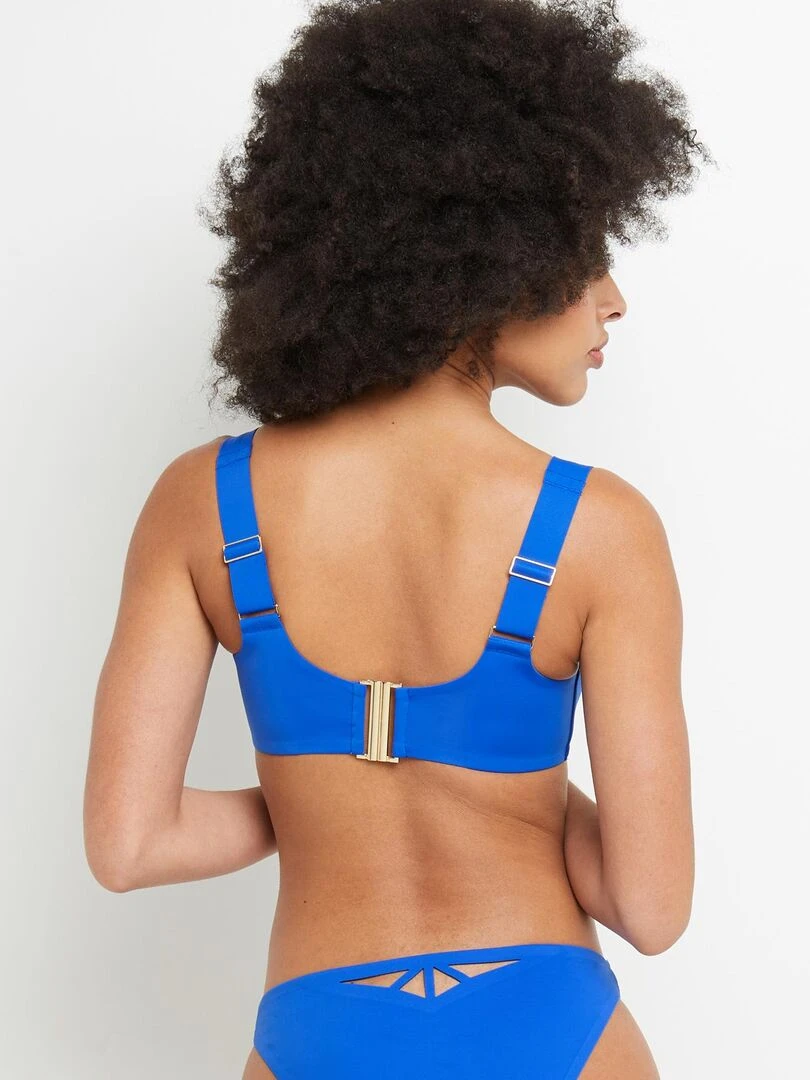 Maillot de bain brassiere Lisa RougeGorge Lingerie Bleu roi