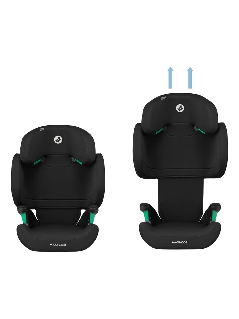 MAXI COSI Siège Auto Rodifix M I Size  Groupe 2/3  Isofix  Evolutif  de 3 5 à 12 ans  Black   Noir Noir