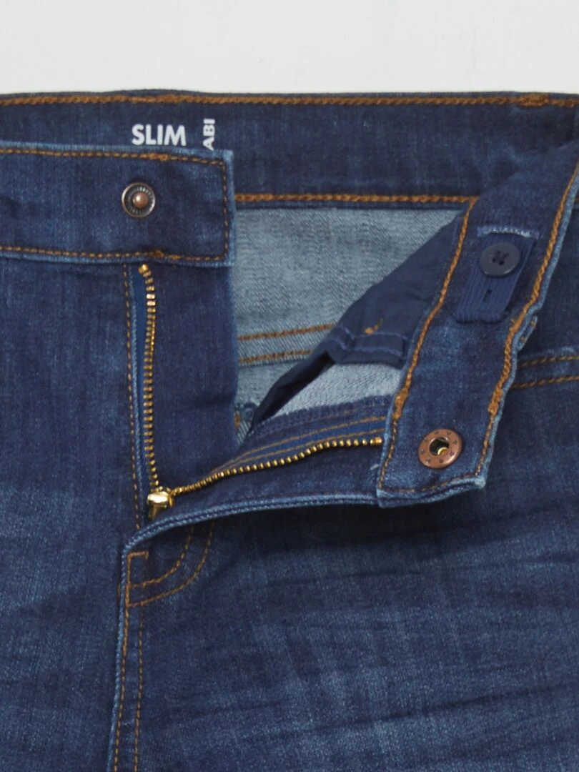 Jean slim + résistant   Brut