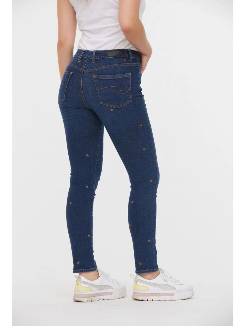 Lee Cooper   Jean coton slim LC135F   Bleu