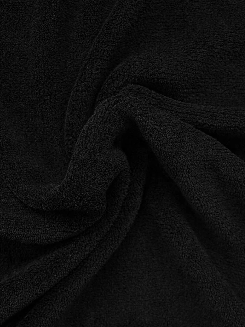 Plaid cuddle polaire imprimé  PARIS 2024 JEUX OLYMPIQUES PREMIUM   Noir