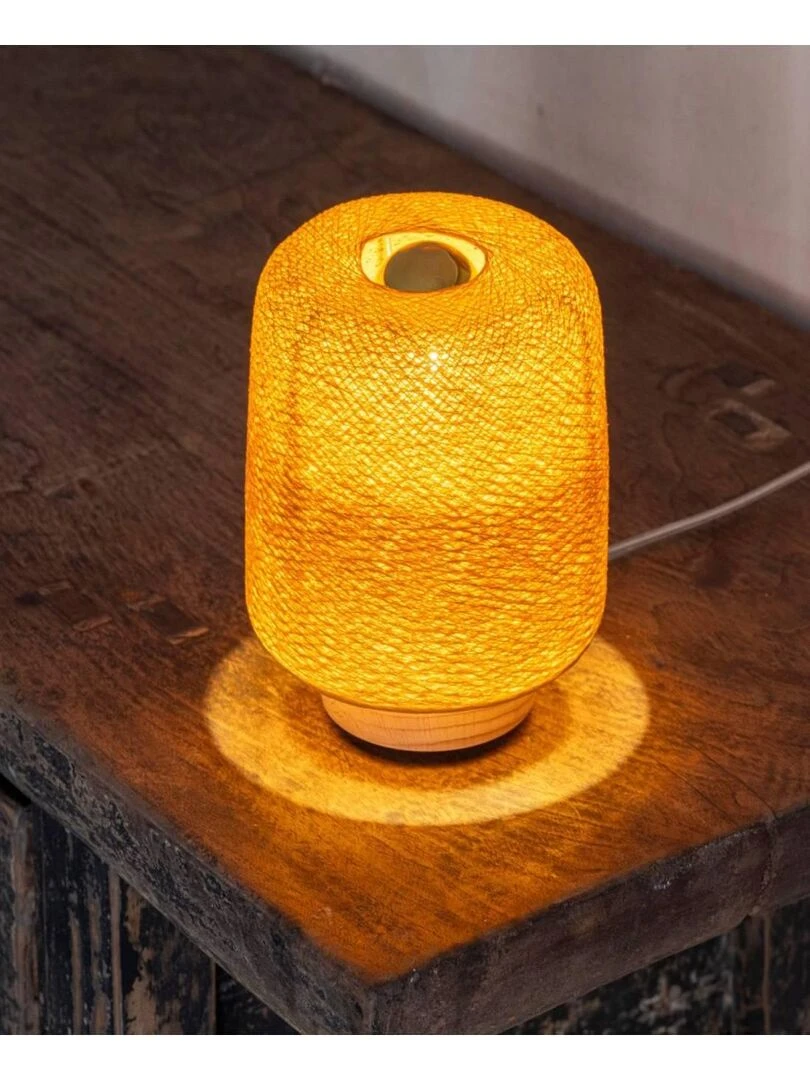 Lampe à poser Madison Jaune moutarde