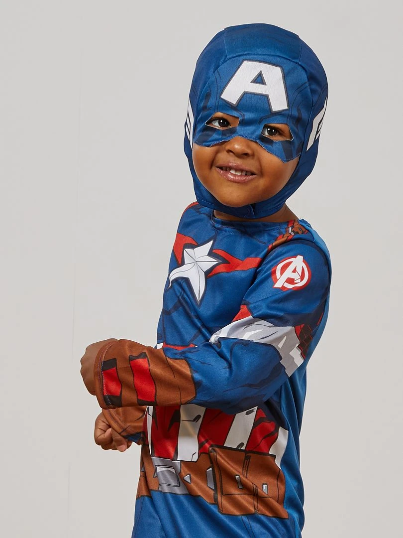 Déguisement 'Captain America' bleu