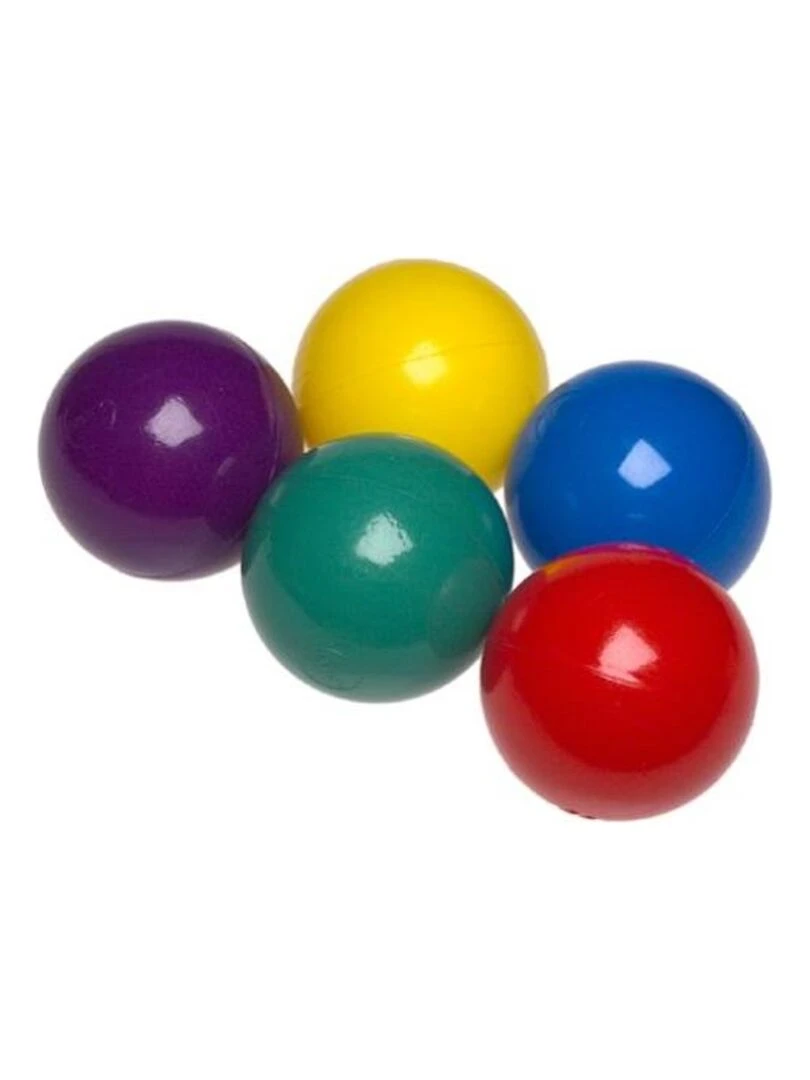 Sac de 100 balles fun 80 mm pour aires de jeux gonflables   N/A