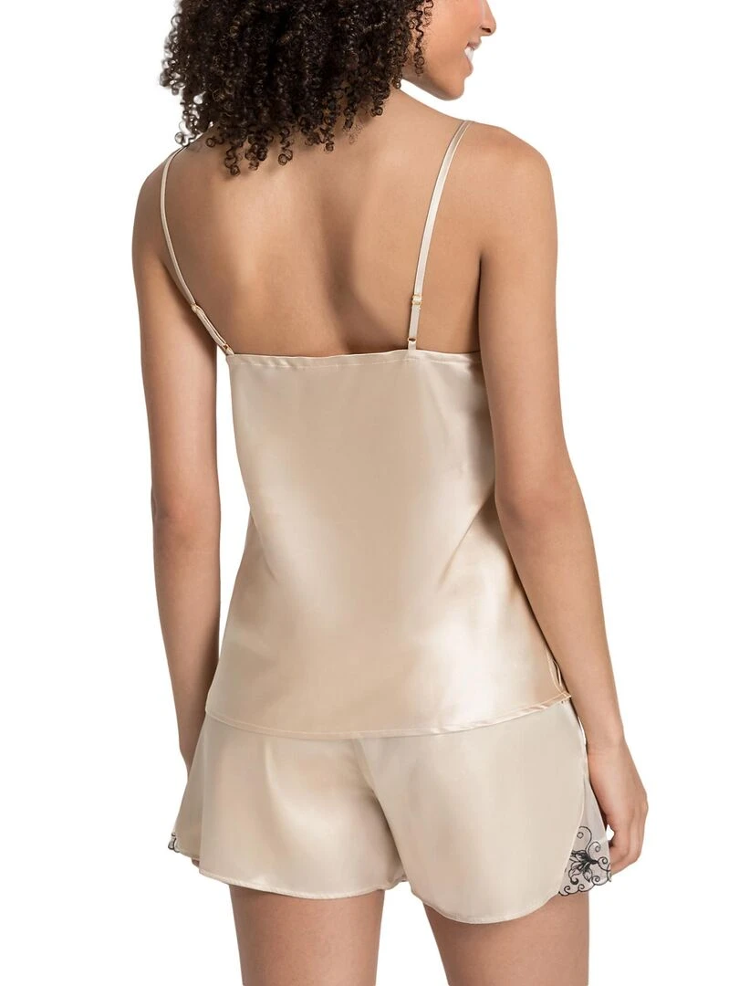 Pyjama short caraco Capsule Jaune