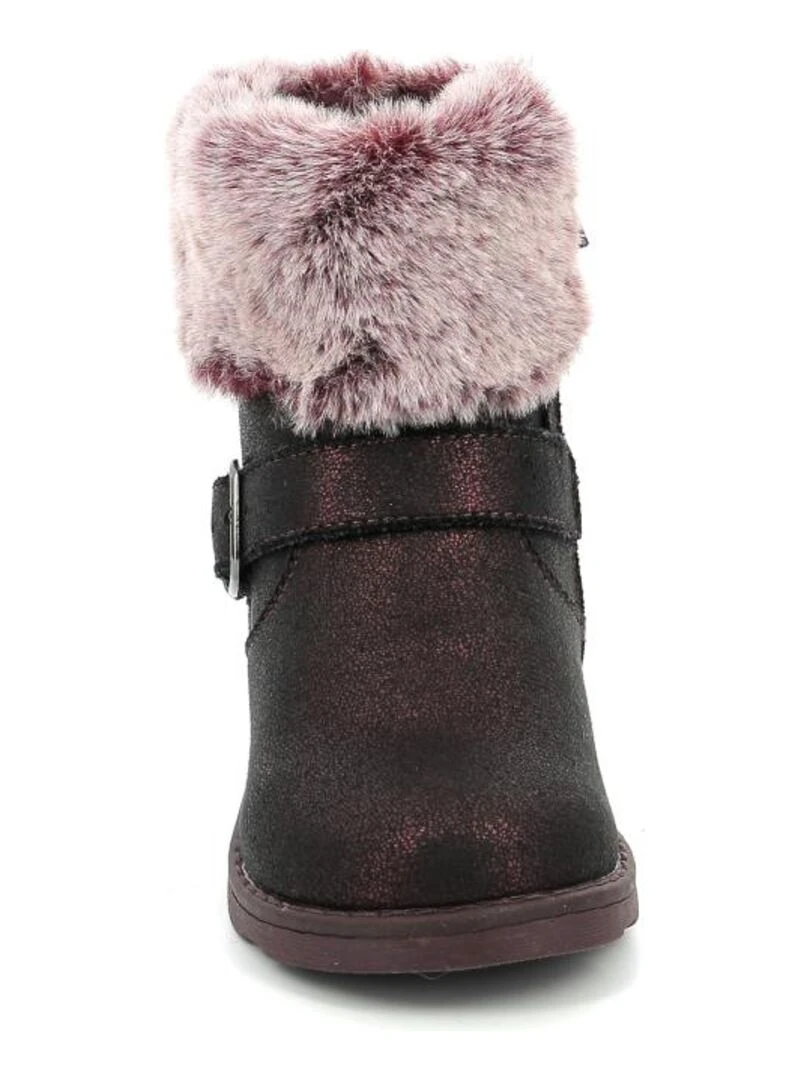 Boots Synthetique Aldizia   Bordeaux