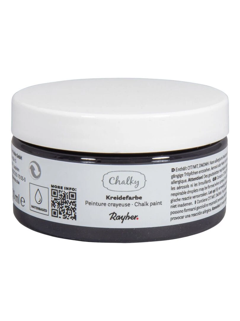 Peinture Craie Noir   Chalky Finish   100 ml   N/A
