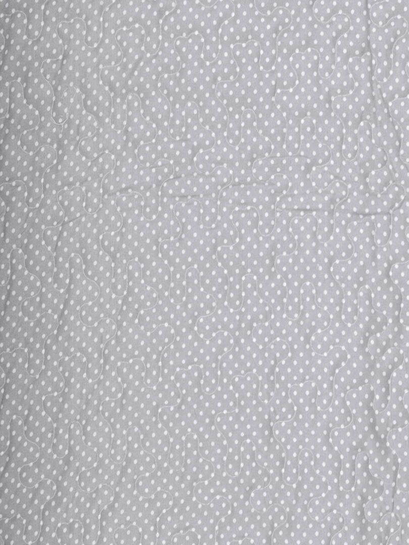 Boutis 240x260 avec 2 taies et sac Arkansas gris   Gris