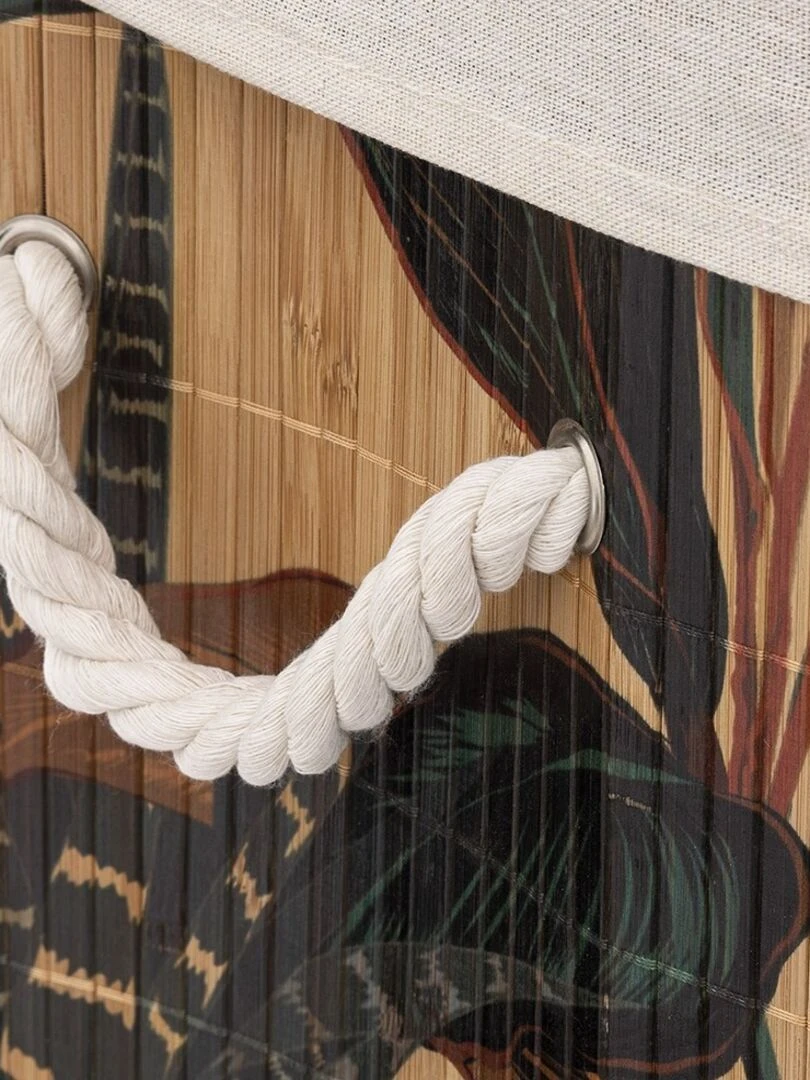 Panier à linge bambou Palawan   Beige